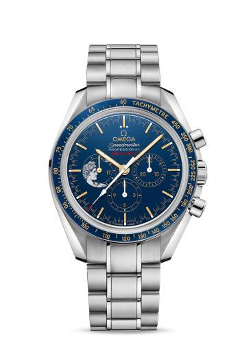 Omega Speedmaster Professional Moonwatch Apollo 17 45th Anniversary / Stainless Steel